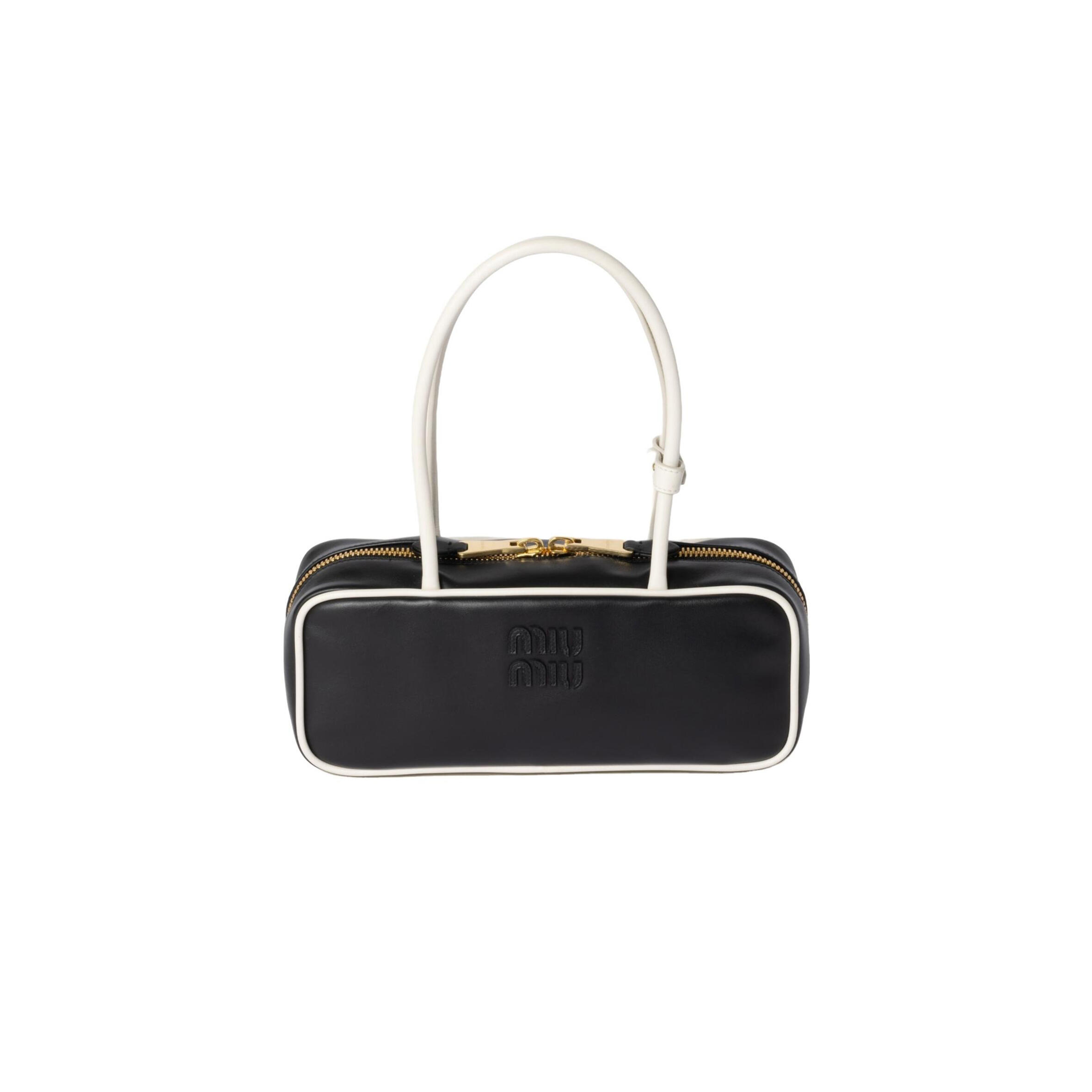MIU MIU BEAU ZIPPED TOTE BAG 5BB173 (28*12*8cm)